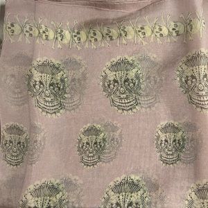 Alexander McQueen Silk Skull Scarf
